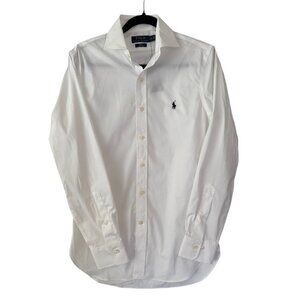NWT Ralph Lauren Long Sleeve Collared Button Down Slim Fit - 32/33 14.5